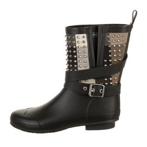 Burberry House Check Pattern Rain Boots